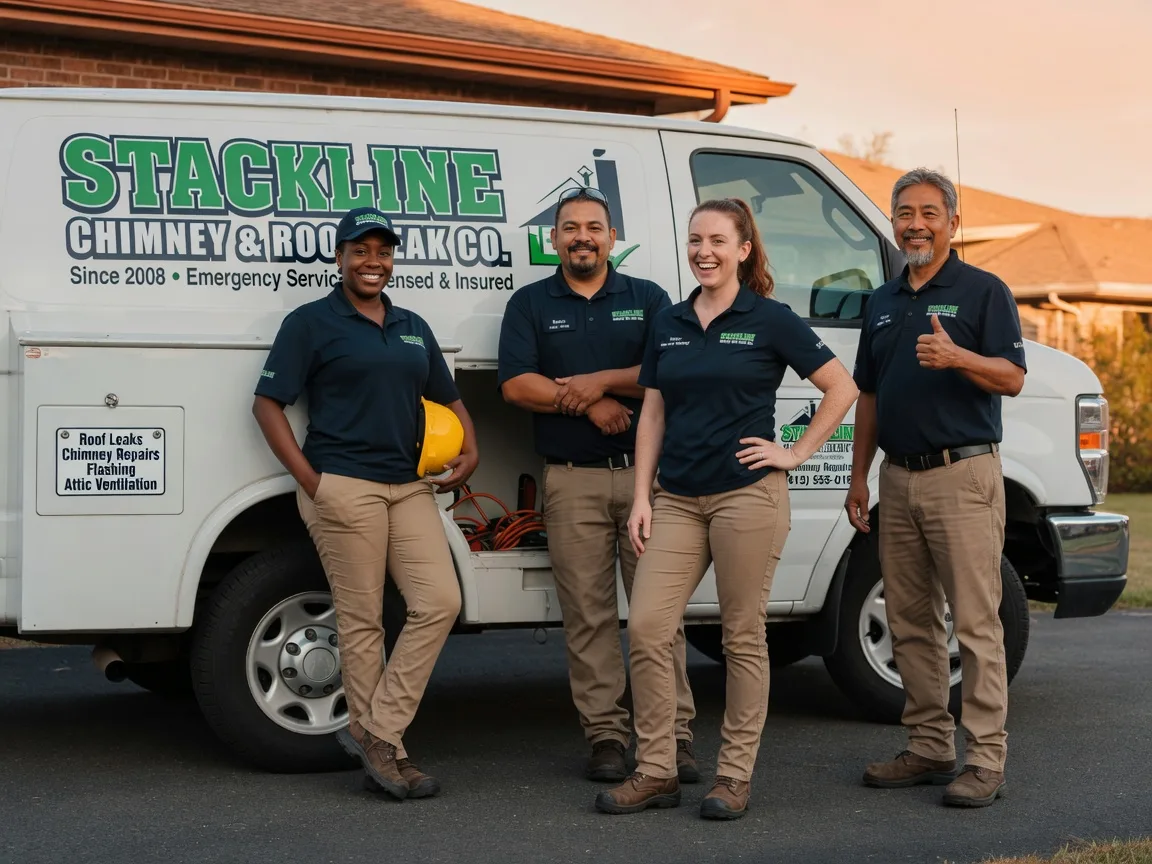 Chimney flashing repair company in Wilmot, OH